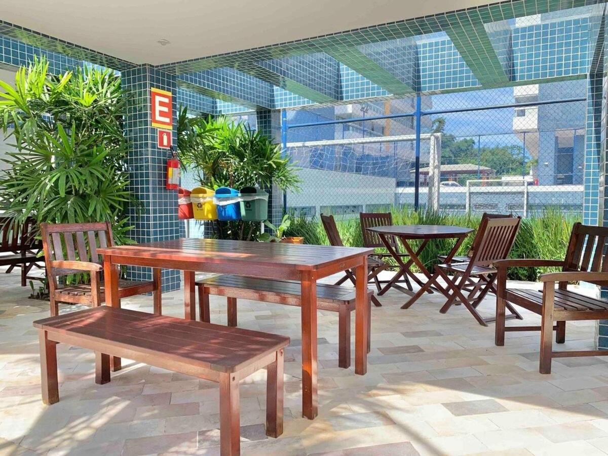Apto Moderno E Completo A 50M Da Praia Villa เบอร์ทีโอกา ภายนอก รูปภาพ